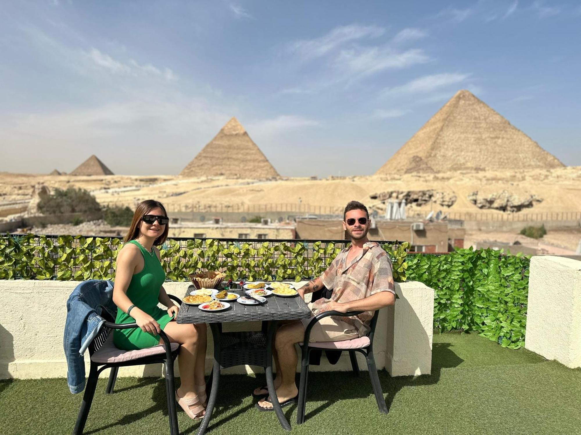 Solima Pyramids View Kafret el-Gabal 外观 照片