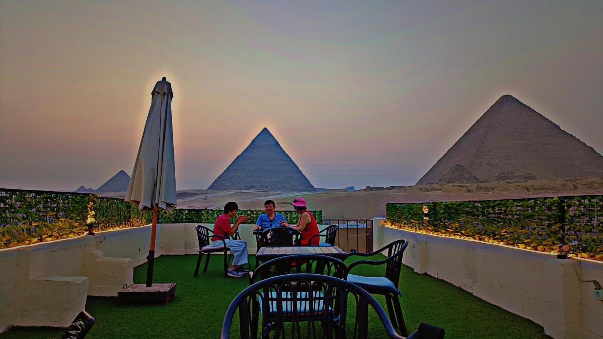 Solima Pyramids View Kafret el-Gabal 外观 照片